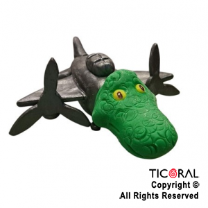 ADORNO BRAINROT BOMBARDIRO CROCODILO PORCELANA FRIA x 1